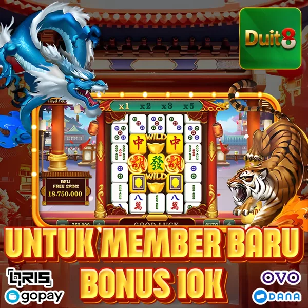 DUIT8 Bonus Member Baru 100%