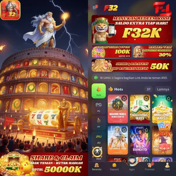 F32 2026 Slot Gacor RTP Tinggi